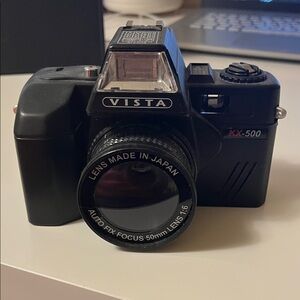 Vintage Vista 35 Mm Camera KX-500 Japan Made Not Tested J58